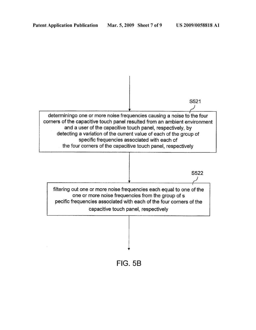 DEVICE AND METHOD FOR DETERMINING TOUCH POSITION ON SENSING AREA OF CAPACITIVE TOUCH PANEL - diagram, schematic, and image 08