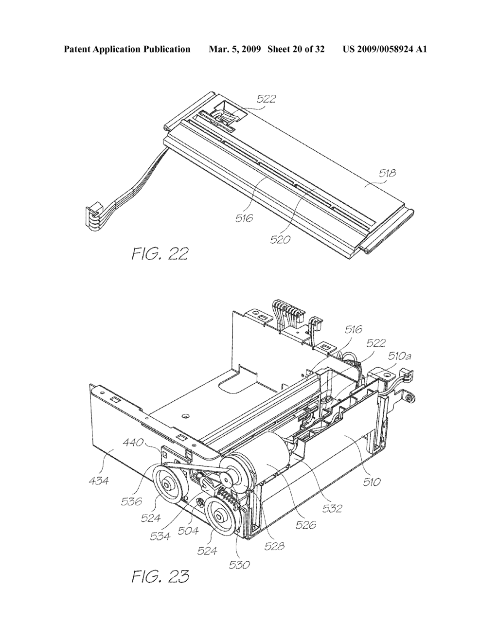 Printhead Capping Mechanism Having Multiple Gear Assemblies and Method of Assembling Same - diagram, schematic, and image 21