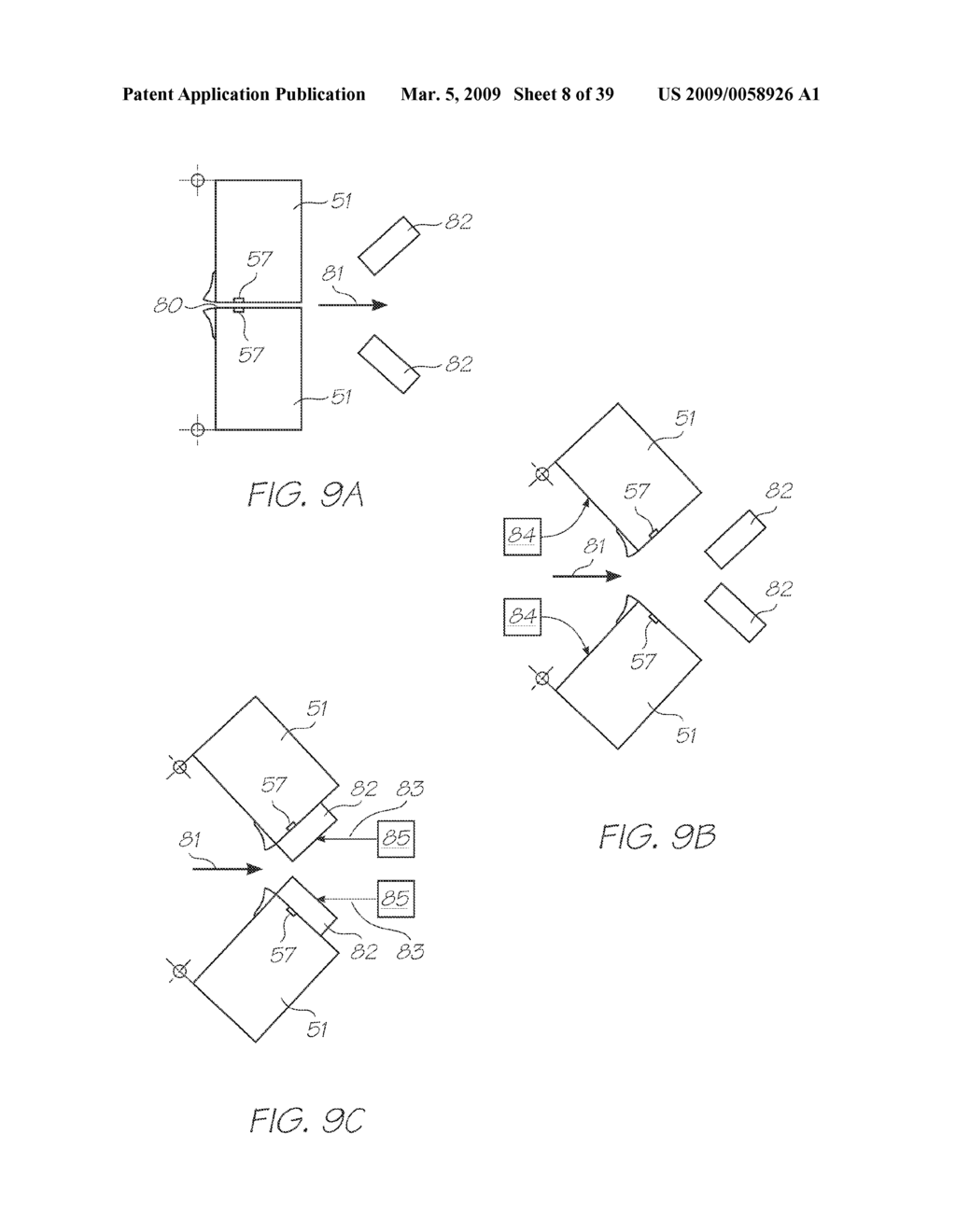 PRINTER HAVING RELATIVE ARCUATELY MOVEABLE SIMPLEX PRINTHEAD AND CAPPING MECHANISM - diagram, schematic, and image 09