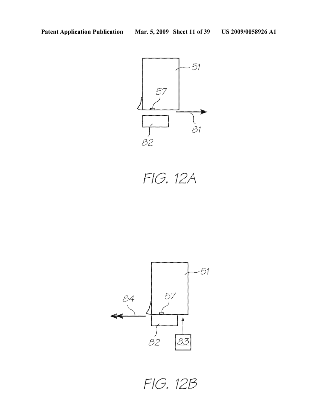 PRINTER HAVING RELATIVE ARCUATELY MOVEABLE SIMPLEX PRINTHEAD AND CAPPING MECHANISM - diagram, schematic, and image 12