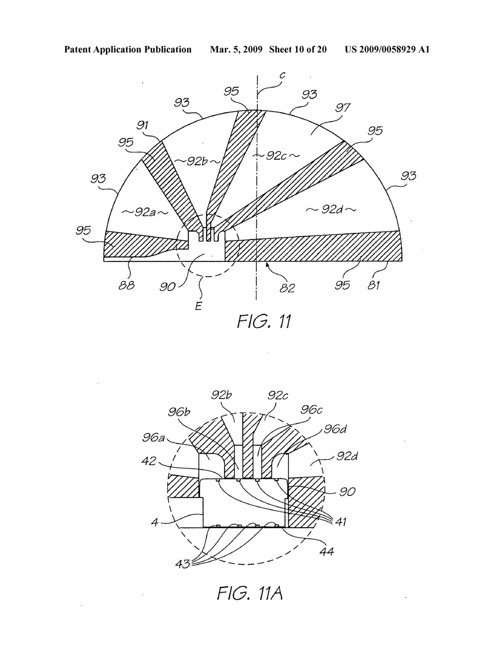 PRINTHEAD ASSEMBLY WITH SUPPORT PERMITTING FASTENING OF PCB EXTERNAL THERETO - diagram, schematic, and image 11