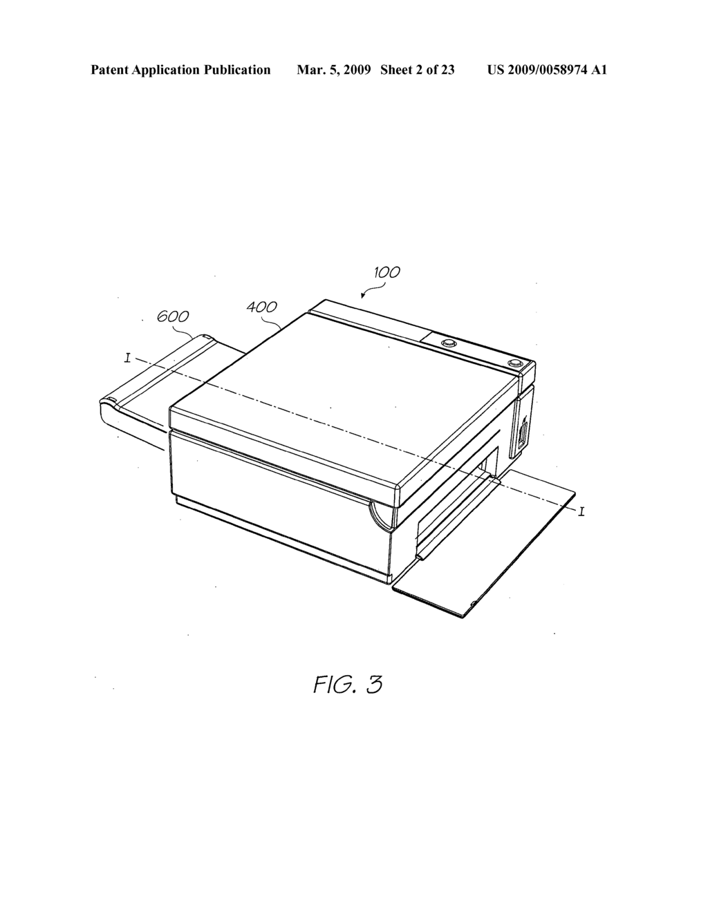 PRINTER INCORPORATING A CAPPED PRINTHEAD CARTRIDGE - diagram, schematic, and image 03