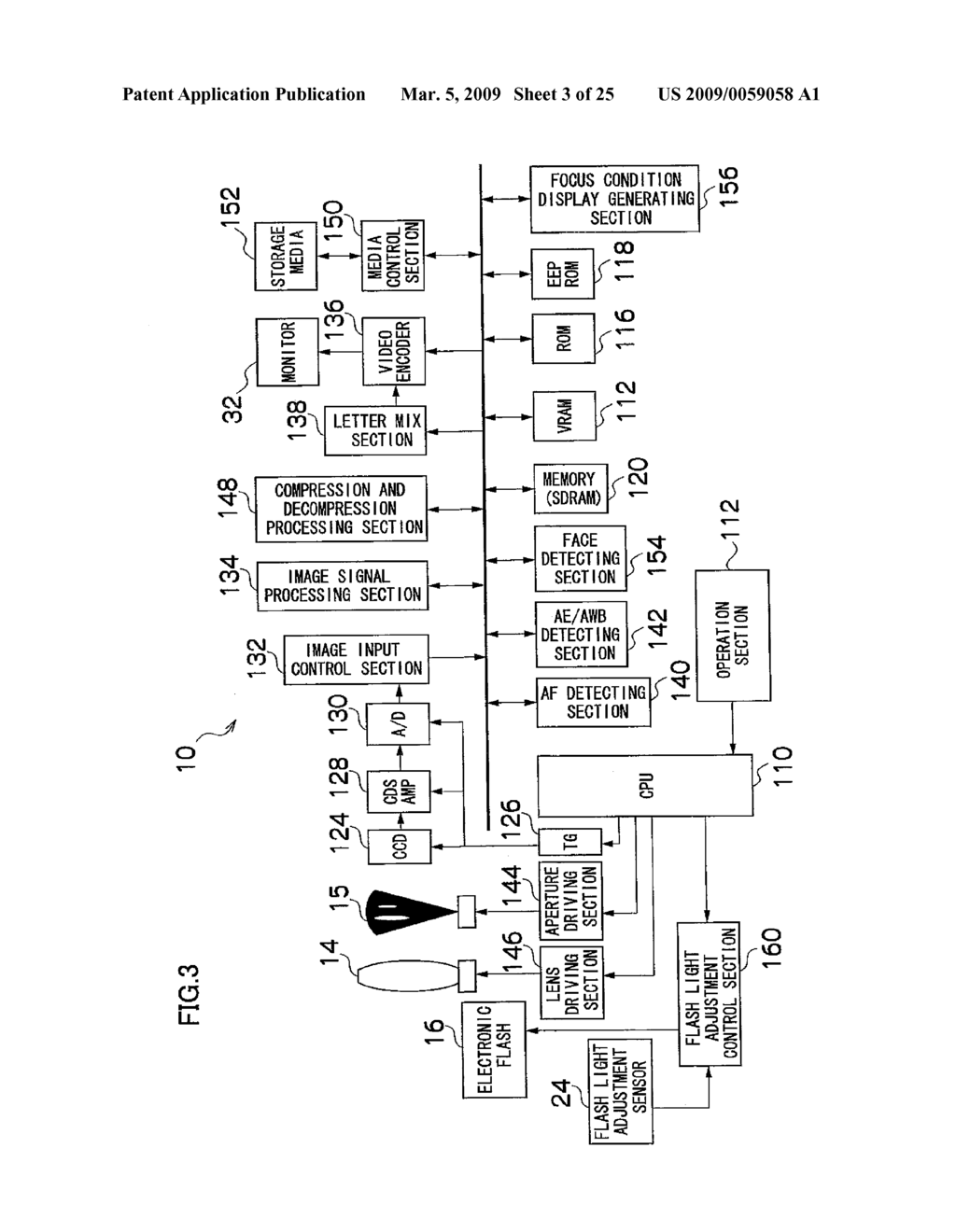 IMAGE PICKUP APPARATUS AND FOCUSING CONDITION DISPLAYING METHOD - diagram, schematic, and image 04