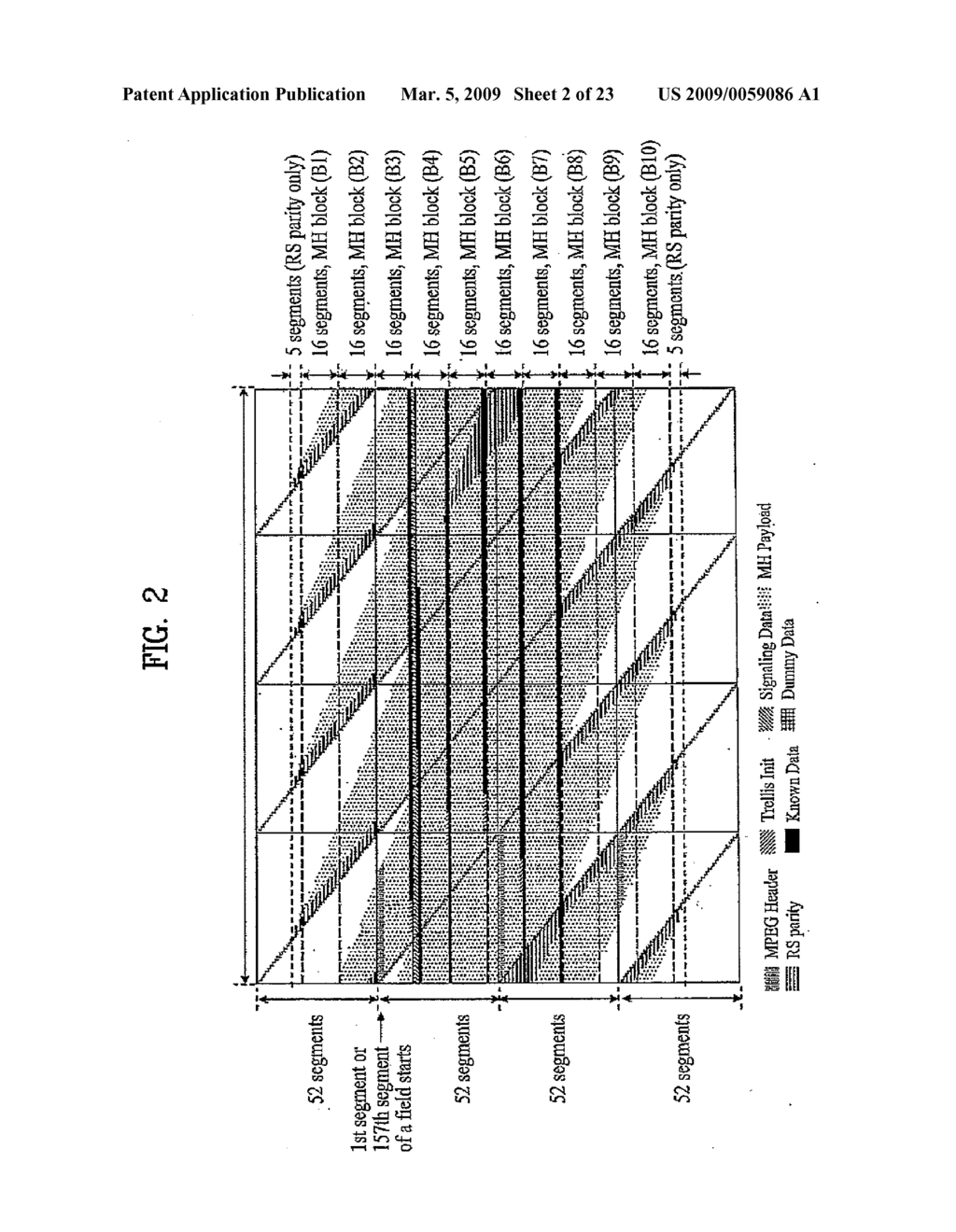 DIGITAL BROADCASTING SYSTEM AND METHOD OF PROCESSING DATA IN DIGITAL BROADCASTING SYSTEM - diagram, schematic, and image 03