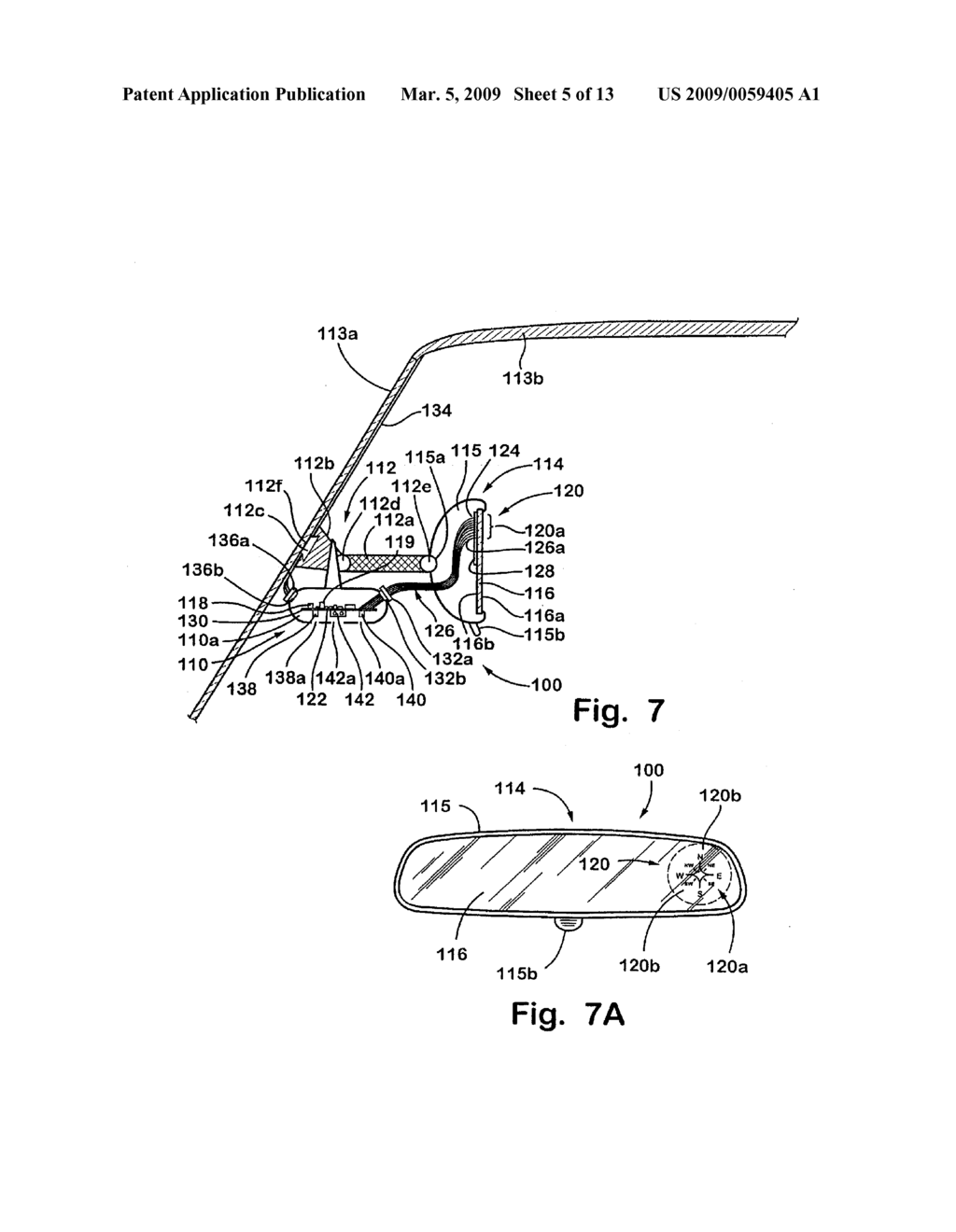 INTERIOR REARVIEW MIRROR SYSTEM WITH COMPASS - diagram, schematic, and image 06