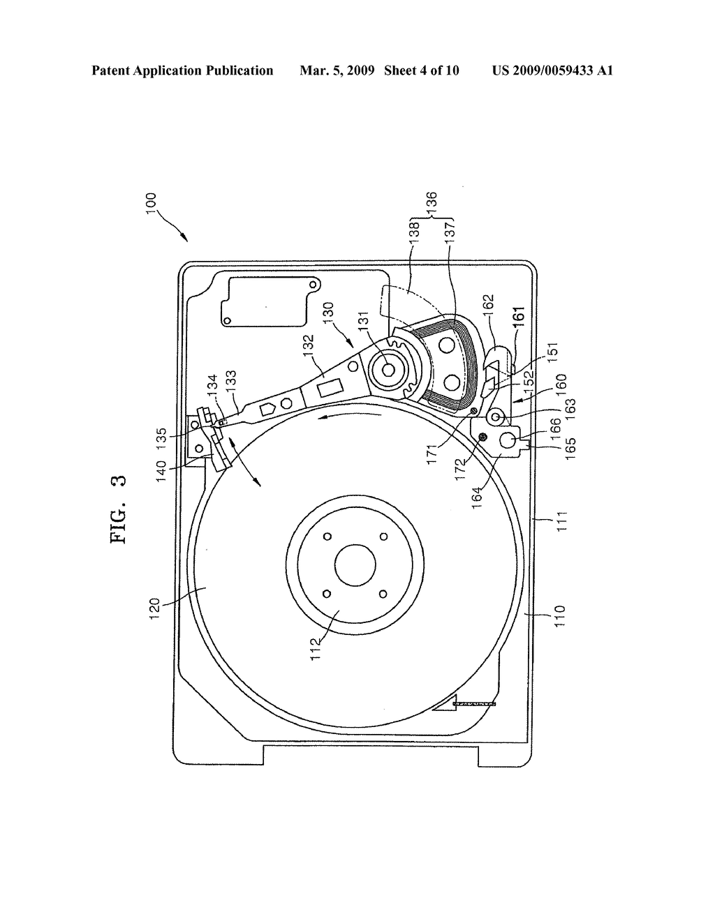 ACTUATOR LATCH SYSTEM OF HARD DISK DRIVE - diagram, schematic, and image 05