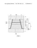 Magnetoresistive element including insulating film touching periphery of spacer layer diagram and image