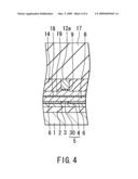 Magnetoresistive element including insulating film touching periphery of spacer layer diagram and image