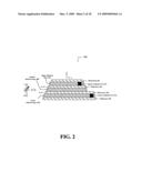 Acoustic bandgap structures adapted to suppress parasitic resonances in tunable ferroelectric capacitors and method of operation and fabrication therefore diagram and image