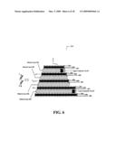 Acoustic bandgap structures adapted to suppress parasitic resonances in tunable ferroelectric capacitors and method of operation and fabrication therefore diagram and image