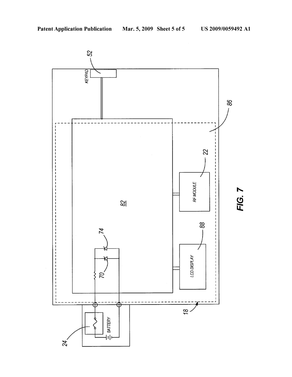 DEVICE FOR USE IN AN ENVIRONMENT WHERE FLAMMABLE GASES MAY BE PRESENT - diagram, schematic, and image 06