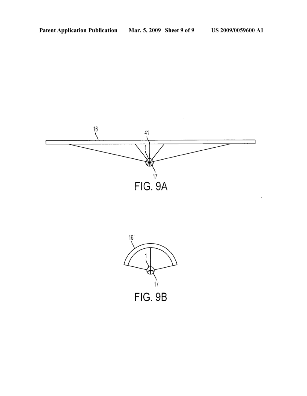 Lighting device with a wallwash reflector assembly - diagram, schematic, and image 10