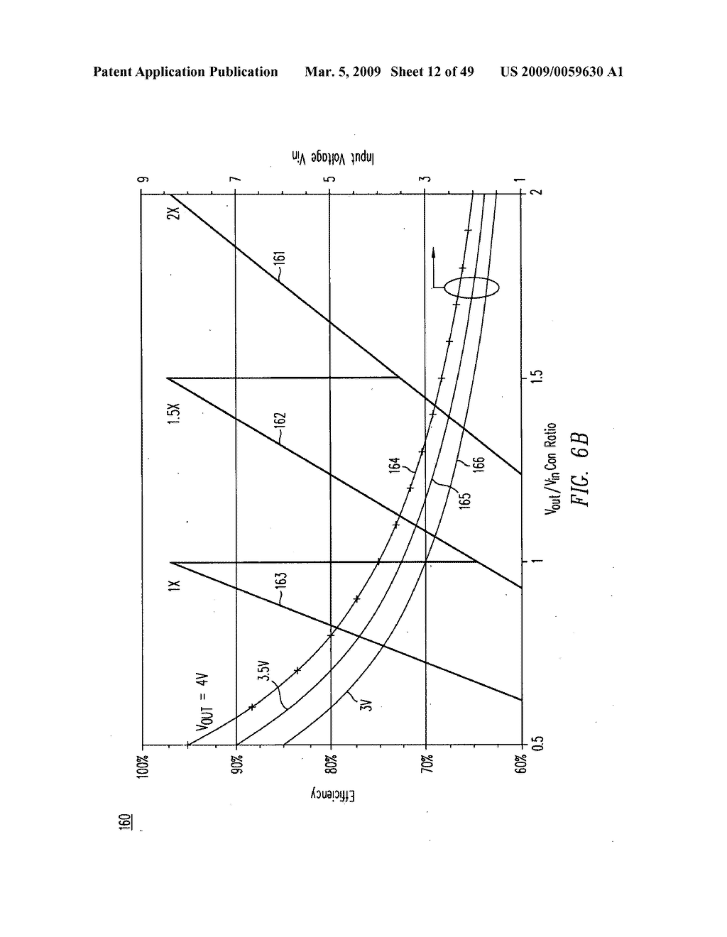 High-efficiency DC/DC voltage converter including capacitive switching pre-converter and down inductive switching post-regulator - diagram, schematic, and image 13