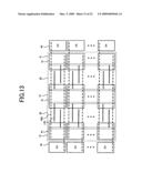 Semiconductor memory device having vertical transistors diagram and image