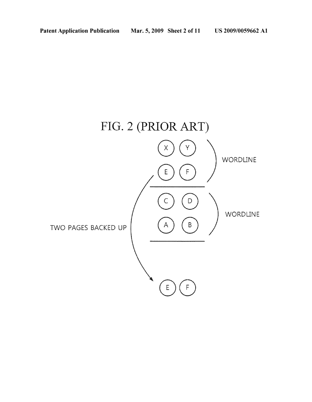 MULTI-LEVEL CELL MEMORY DEVICES AND METHODS USING SEQUENTIAL WRITING OF PAGES TO CELLS SHARING BIT BUFFERS - diagram, schematic, and image 03