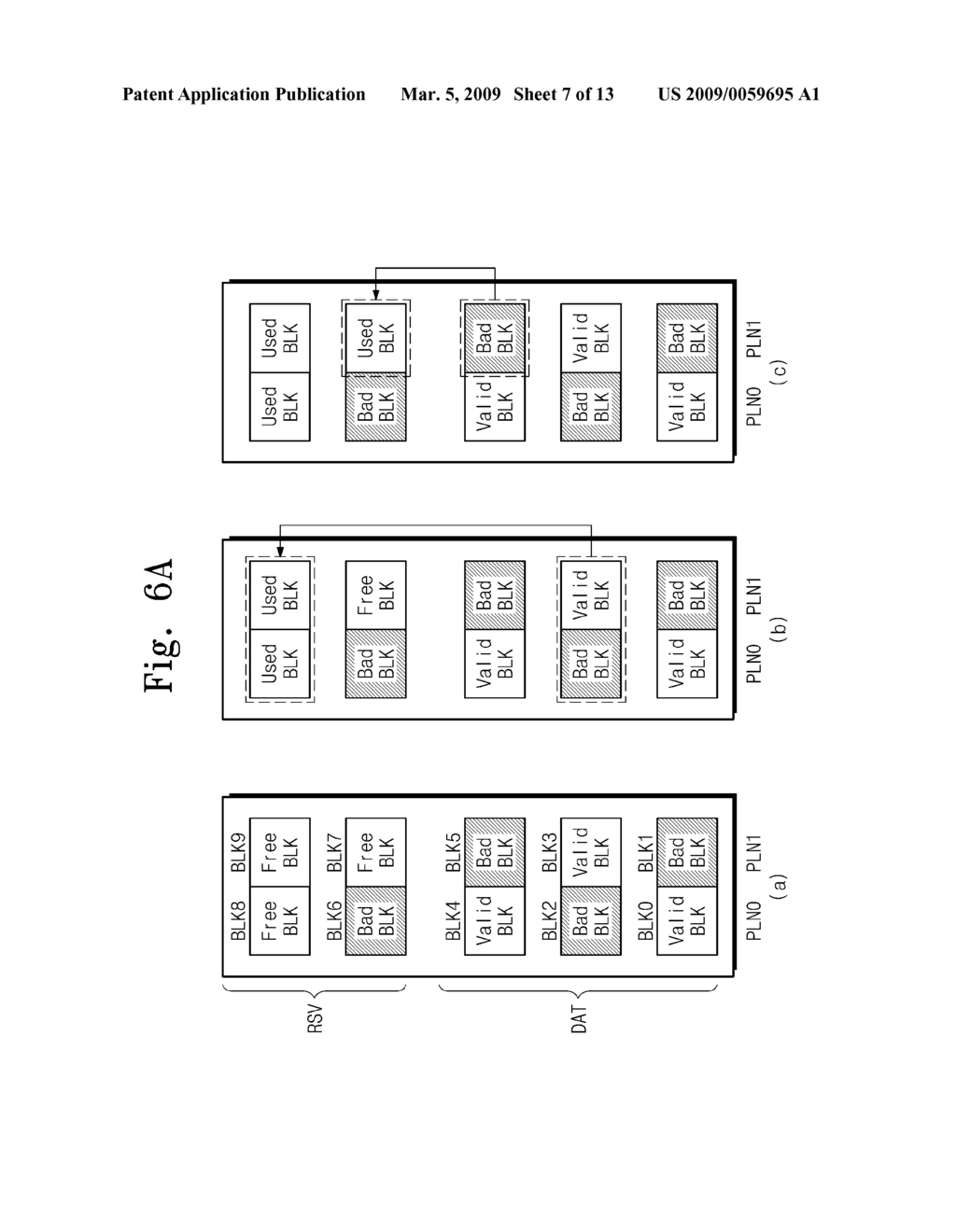 SEMICONDUCTOR MEMORY DEVICE AND BLOCK MANAGEMENT METHOD OF THE SAME - diagram, schematic, and image 08