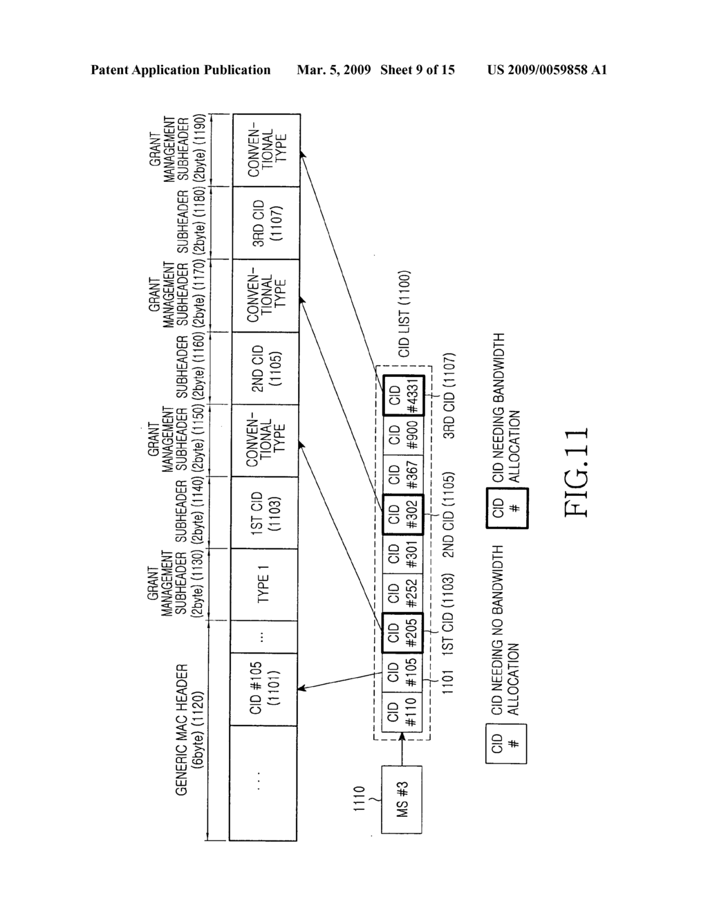 System and Method for requesting bandwidth allocation and allocating bandwidth in communication system - diagram, schematic, and image 10