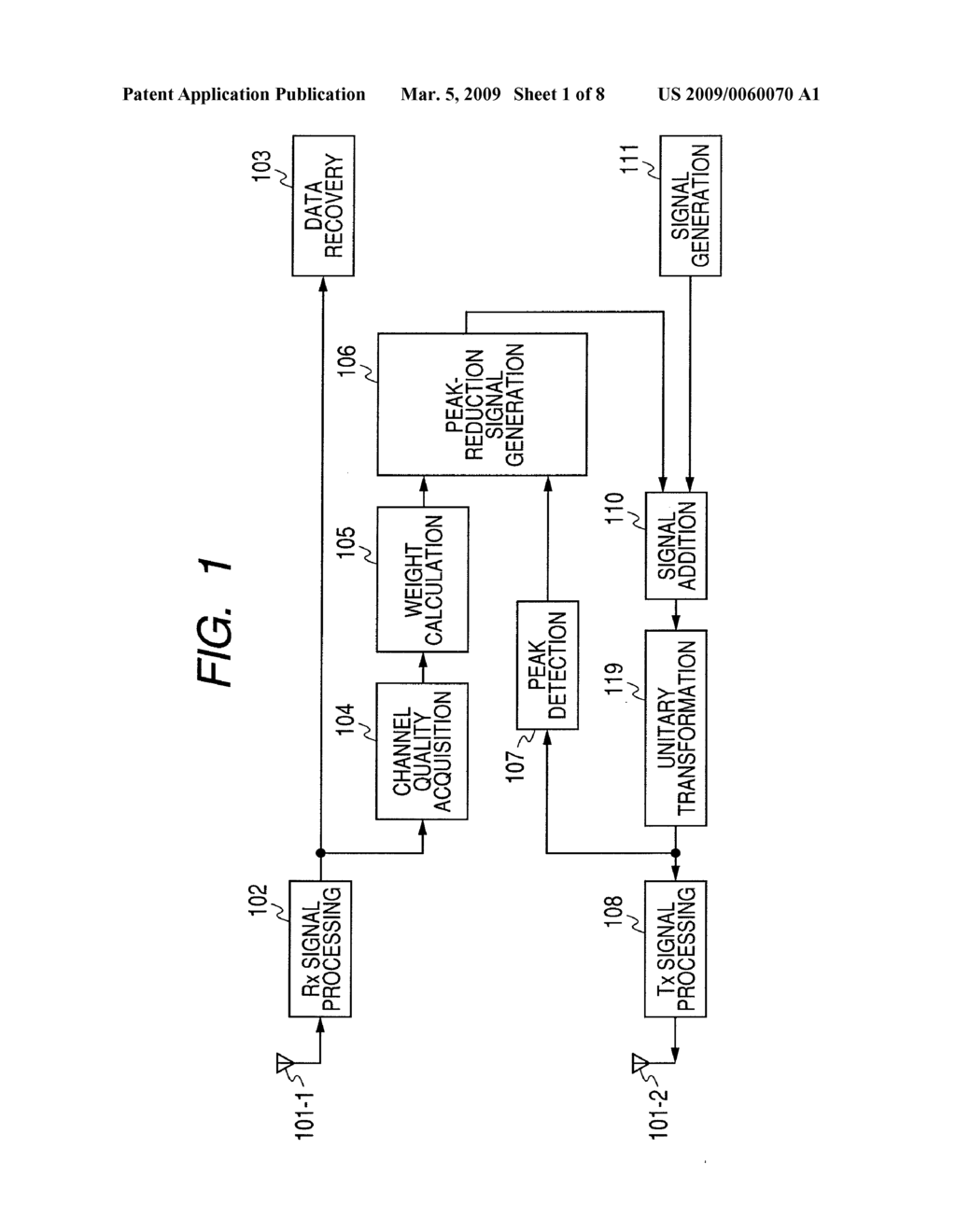 Apparatus and Method for Peak Suppression in Wireless Communication Systems - diagram, schematic, and image 02