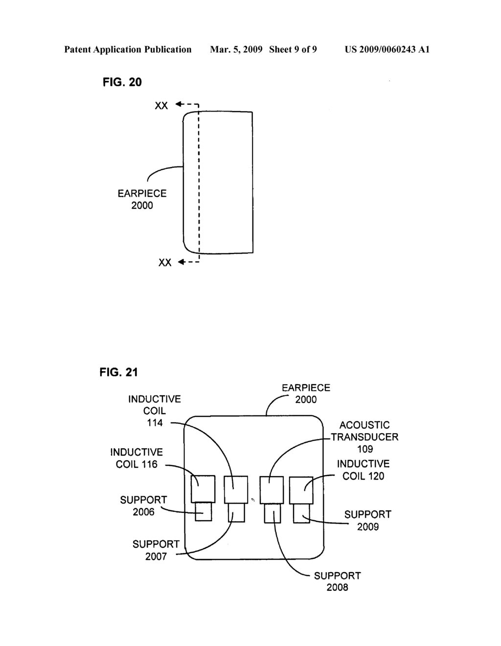 Method and apparatus for communicating to a hearing aid using an aimed electro-magnetic field - diagram, schematic, and image 10