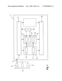 METHOD FOR DETECTING AND/OR TRACKING OBJECTS IN MOTION IN A SCENE UNDER SURVEILLANCE THAT HAS INTERFERING FACTORS; APPARATUS; AND COMPUTER PROGRAM diagram and image