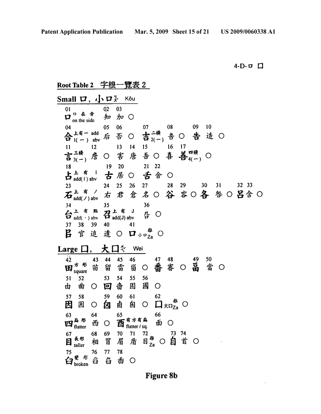 Method of indexing Chinese characters - diagram, schematic, and image 16