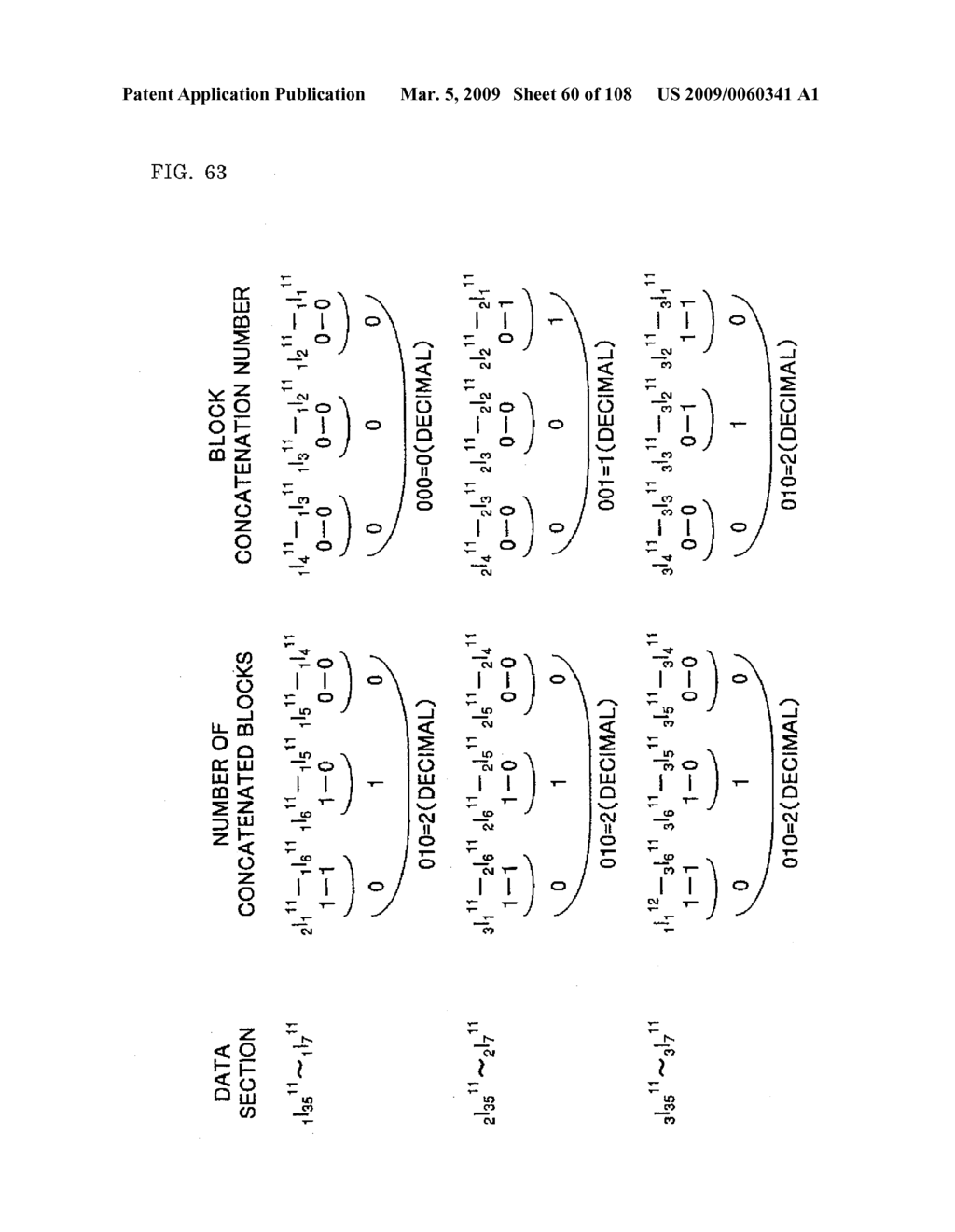 INFORMATION INPUT OUTPUT METHOD USING A DOT PATTERN - diagram, schematic, and image 61