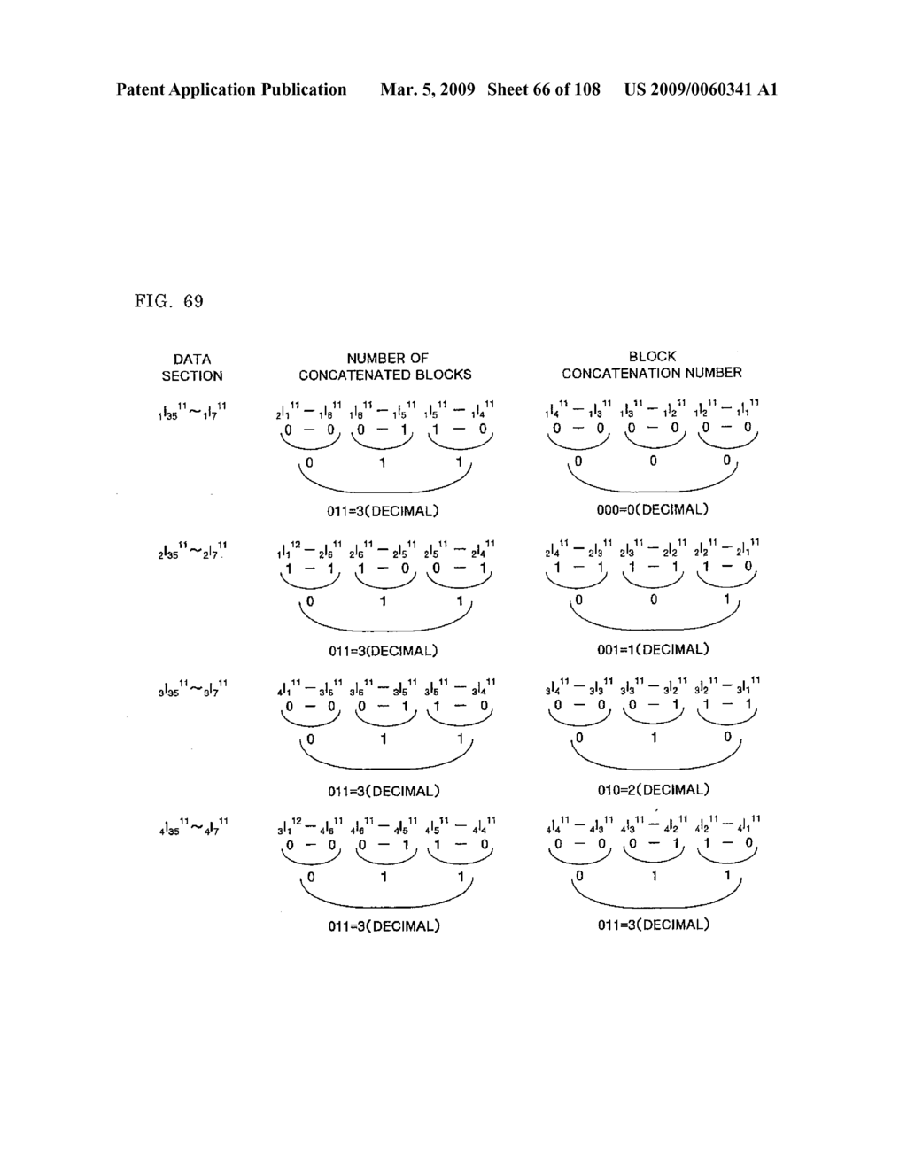 INFORMATION INPUT OUTPUT METHOD USING A DOT PATTERN - diagram, schematic, and image 67