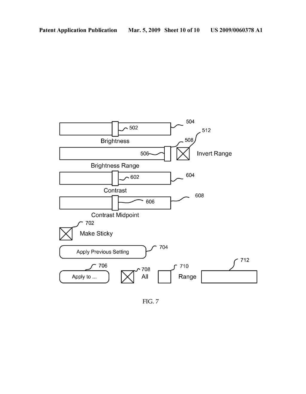 User Interface Methods And Systems For Image Brightness And Contrast - diagram, schematic, and image 11