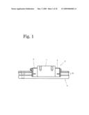 Slider For Linear Motion Rolling Guide Unit diagram and image