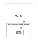 Shooting apparatus and shooting method, information processing apparatus and information processing method, and program diagram and image