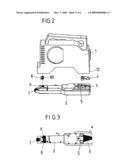 DEVICE FOR CONNECTING A CAMERA TO A SUPPORTING DEVICE diagram and image