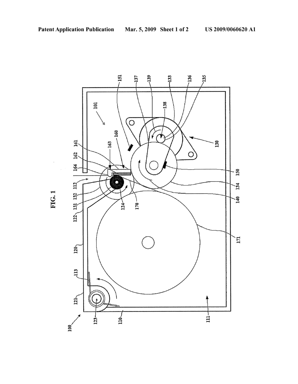 POINT OF SALE PRINTER INCLUDING AN AUTOMATED COVER OPENING APPARATUS - diagram, schematic, and image 02