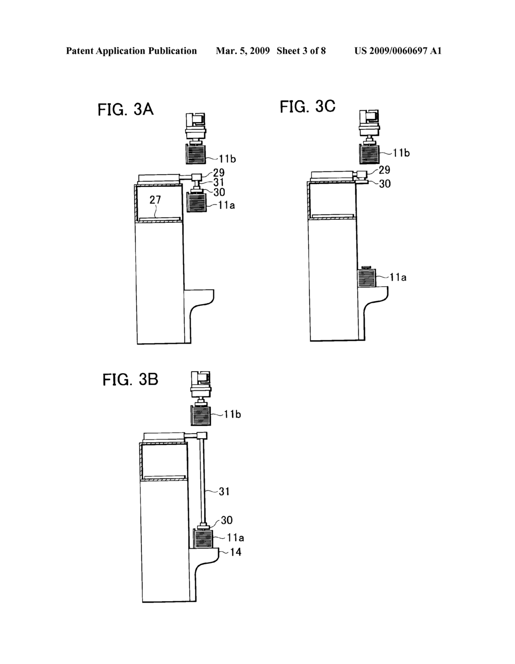 CONTAINER CHANGING SYSTEM AND CONTAINER CHANGING METHOD - diagram, schematic, and image 04