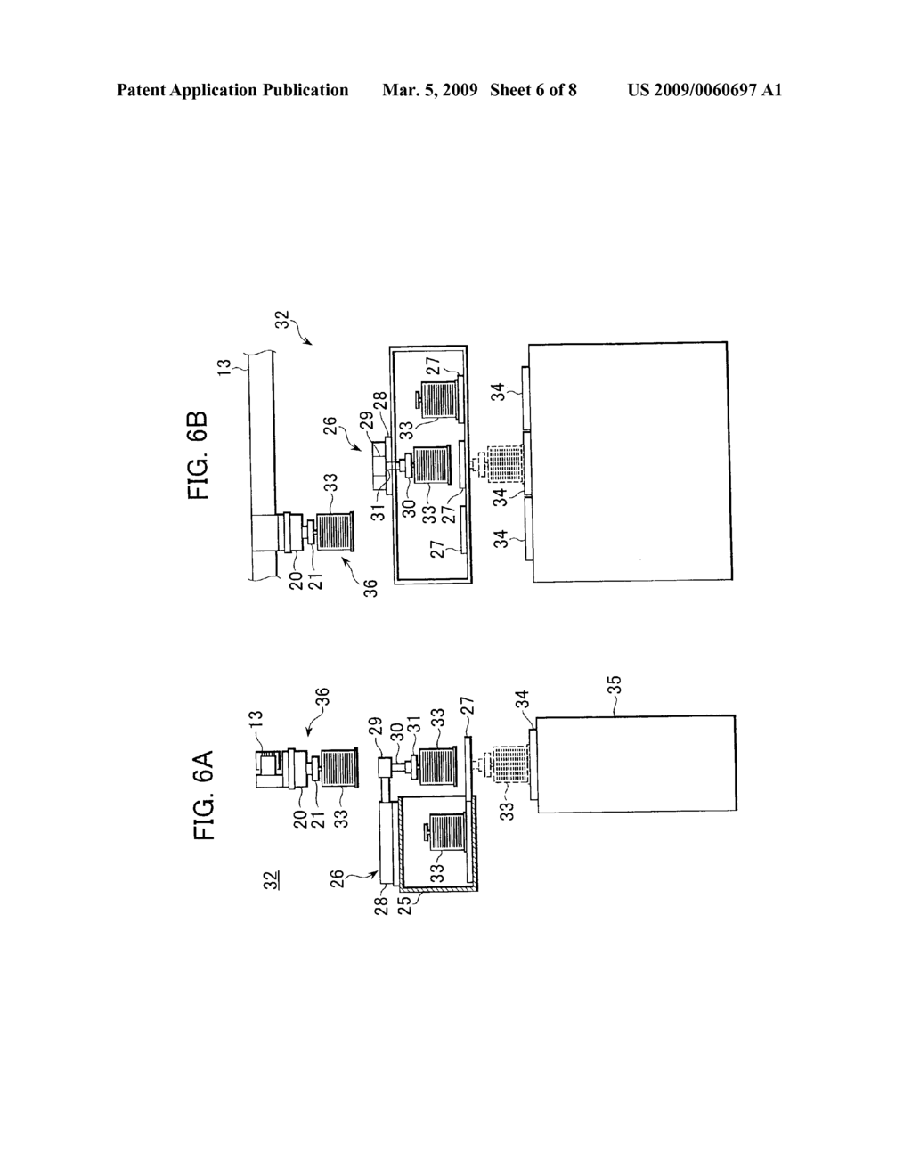 CONTAINER CHANGING SYSTEM AND CONTAINER CHANGING METHOD - diagram, schematic, and image 07