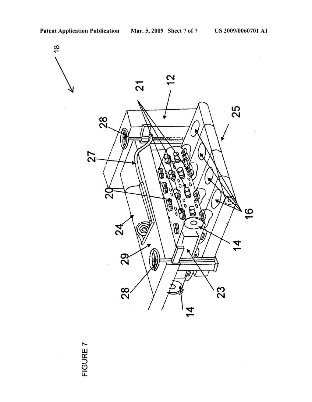 Conveyor system for food products - diagram, schematic, and image 08