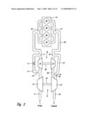 Dual volute turbocharger diagram and image