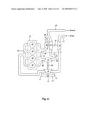 Dual volute turbocharger diagram and image