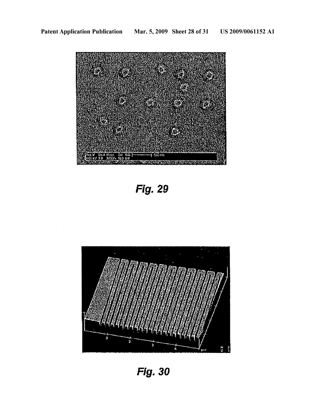 Methods for fabricating isolated micro- and nano- structures using soft or imprint lithography - diagram, schematic, and image 29