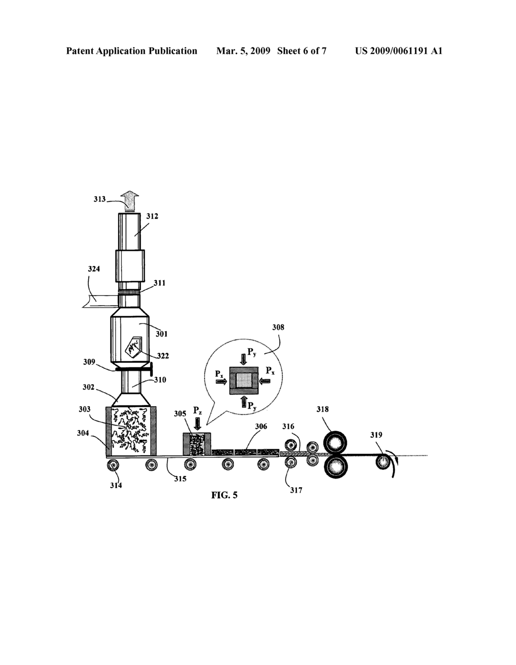 Recompressed exfoliated graphite articles - diagram, schematic, and image 07