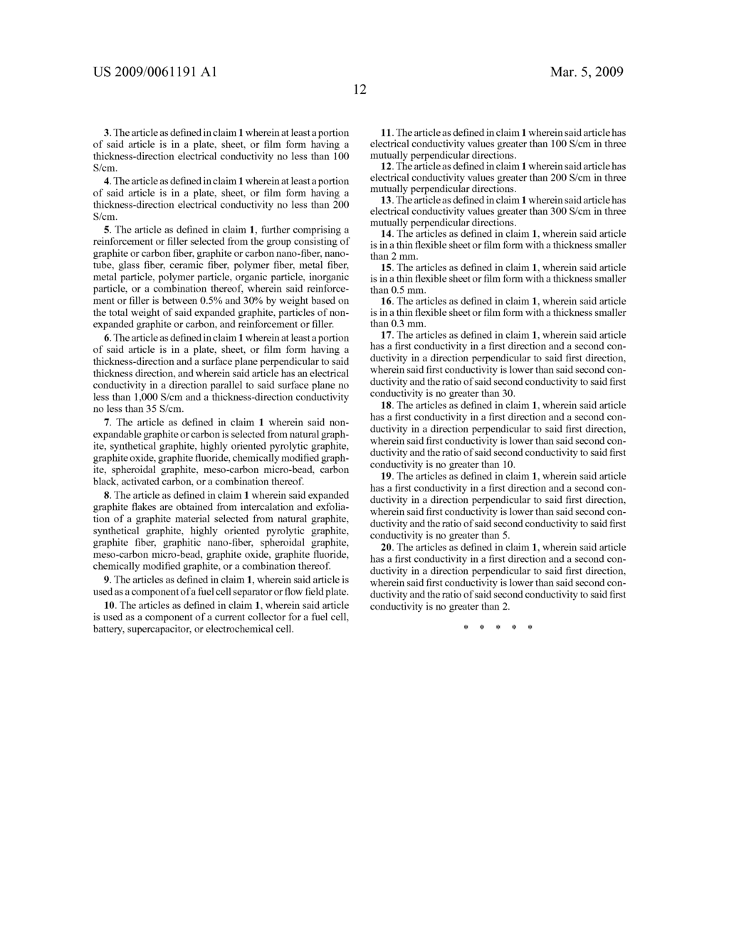 Recompressed exfoliated graphite articles - diagram, schematic, and image 20