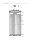 NON-AQUEOUS ELECTROLYTE SECONDARY BATTERY AND PRODUCING METHOD OF ELECTRODE diagram and image