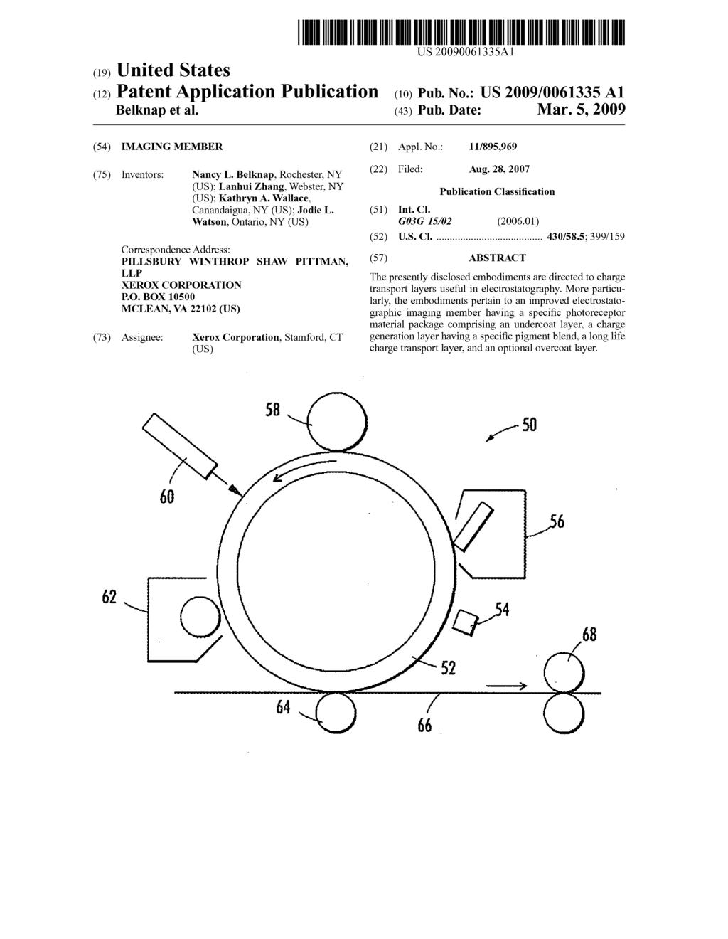 Imaging member - diagram, schematic, and image 01