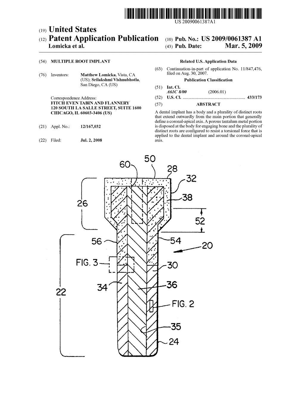 MULTIPLE ROOT IMPLANT - diagram, schematic, and image 01