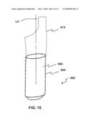 DENTAL IMPLANT PROSTHETIC DEVICE WITH IMPROVED OSSEOINTEGRATION AND SHAPE FOR RESISTING ROTATION diagram and image