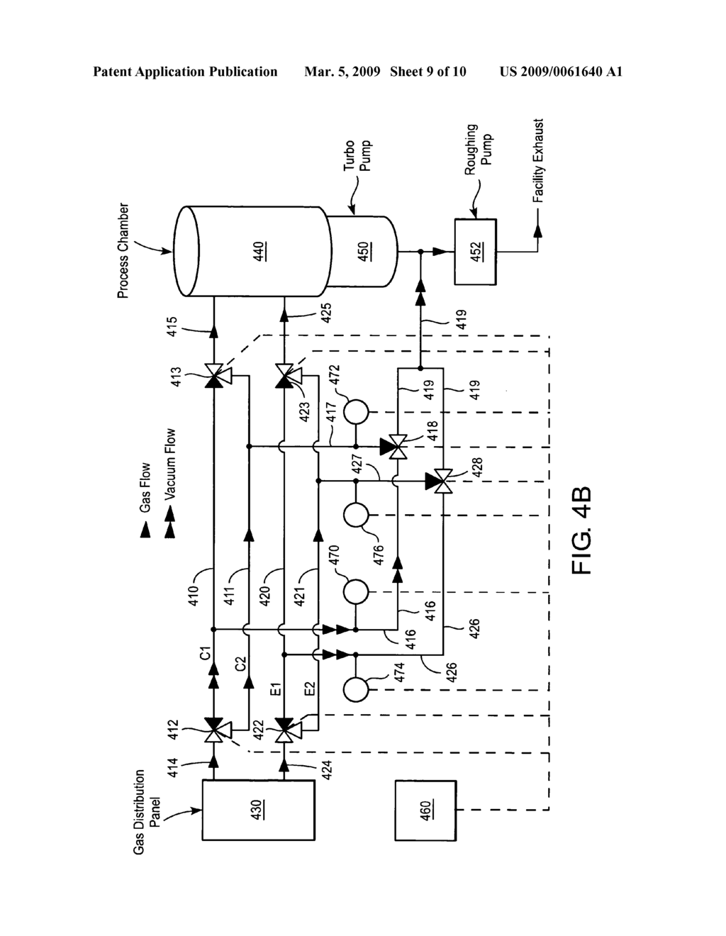 Alternate gas delivery and evacuation system for plasma processing apparatuses - diagram, schematic, and image 10