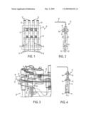 Fuel flange with molded-in wire harness and diode structure diagram and image