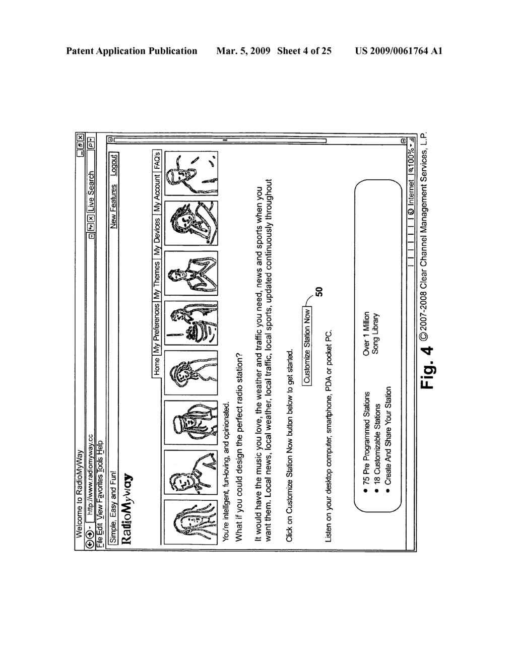 System and method for providing a radio-like experience - diagram, schematic, and image 05