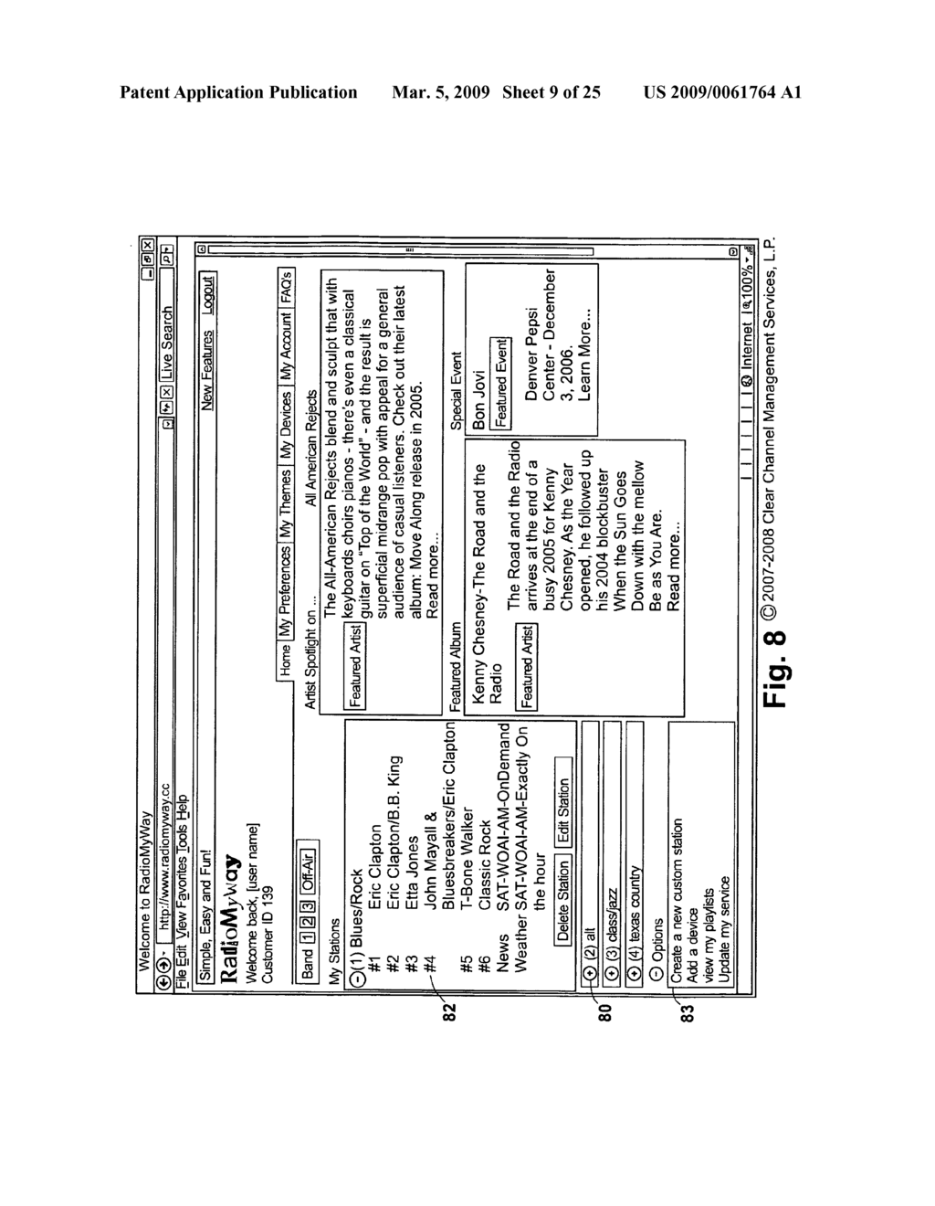 System and method for providing a radio-like experience - diagram, schematic, and image 10