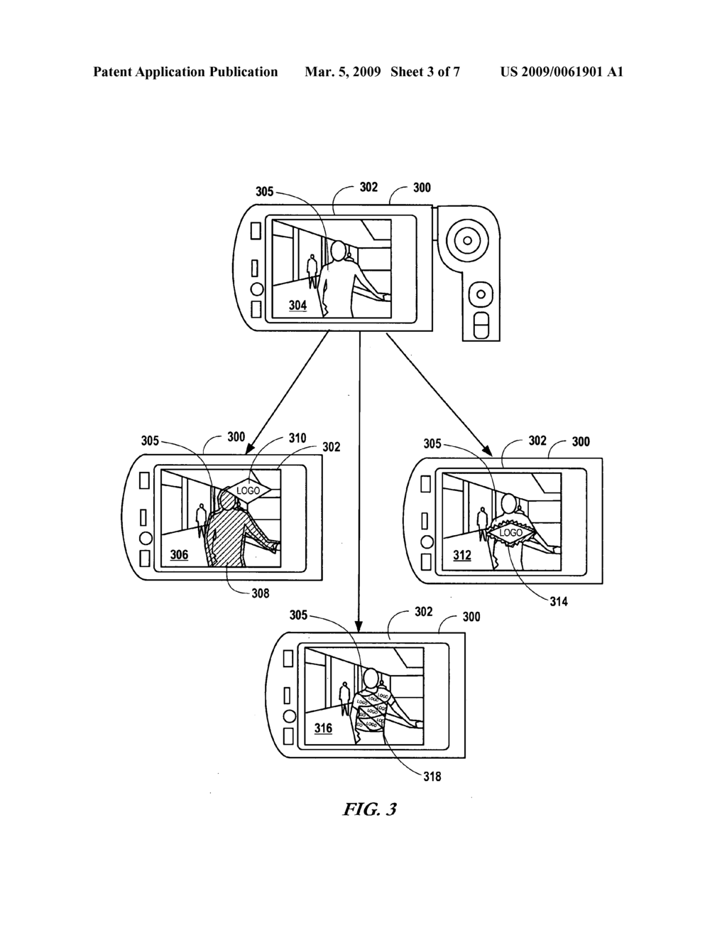 Personal augmented reality advertising - diagram, schematic, and image 04