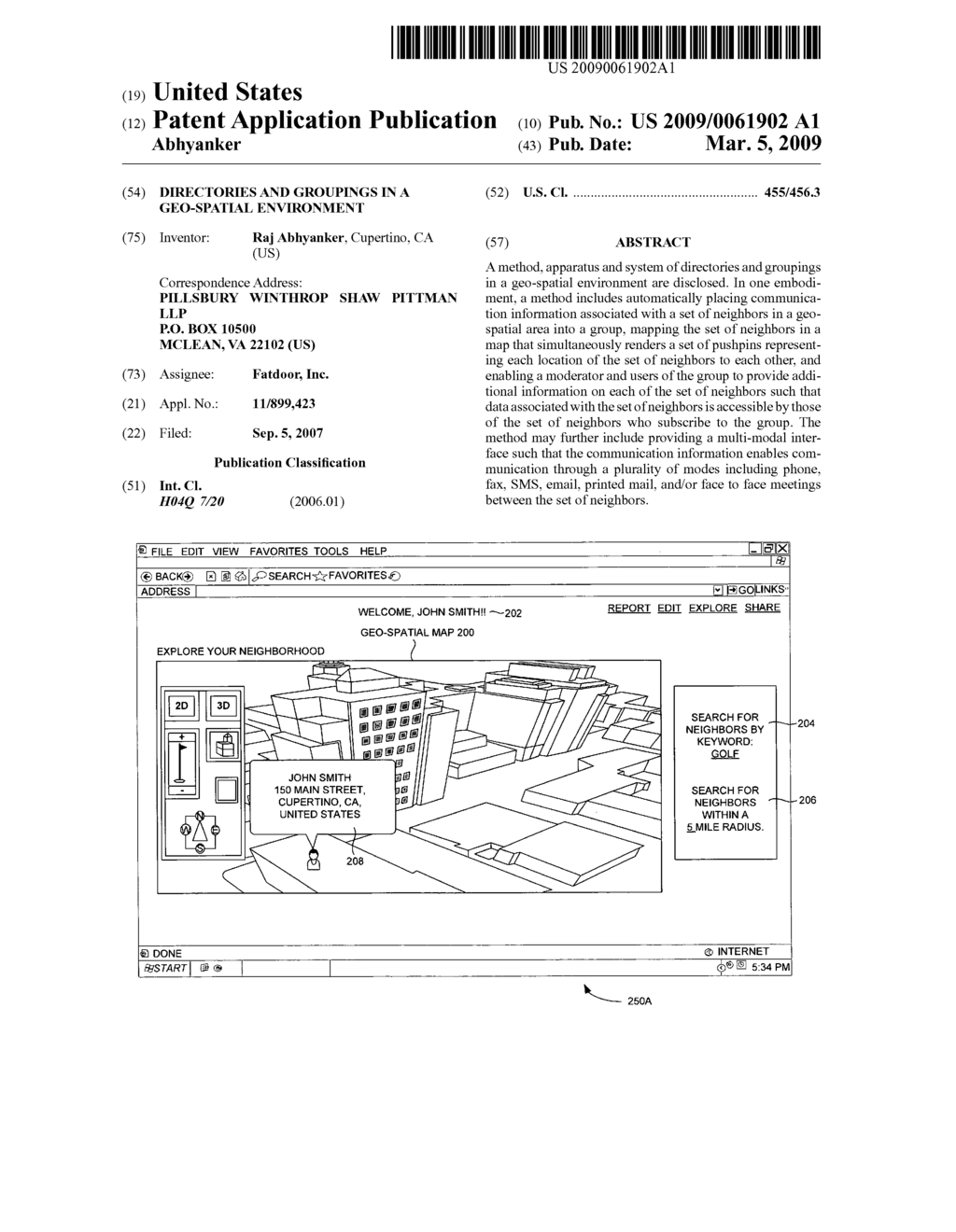 Directories and groupings in a geo-spatial environment - diagram, schematic, and image 01